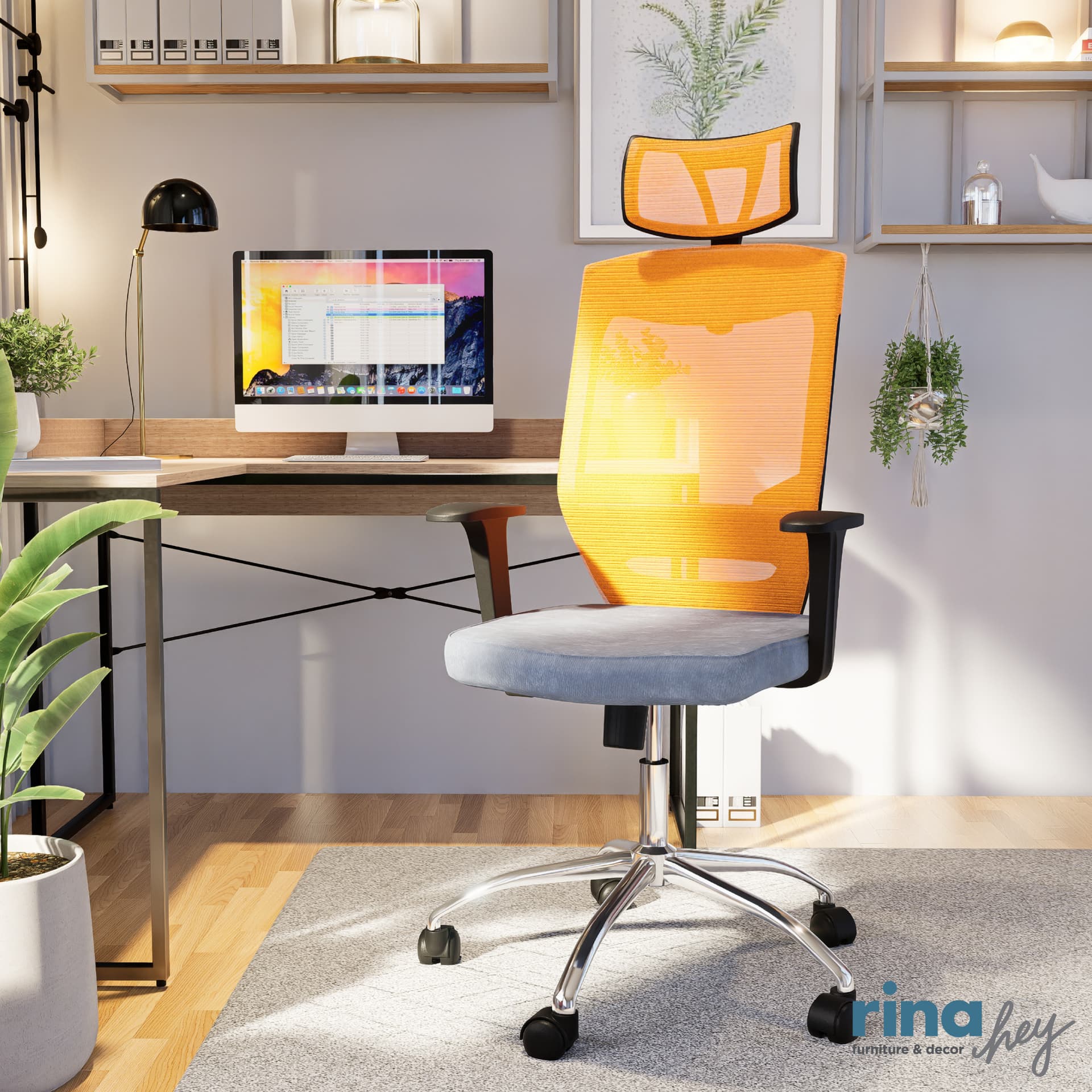 LESTER,เก้าอี้สำนักงานเพื่อสุขภาพ-7