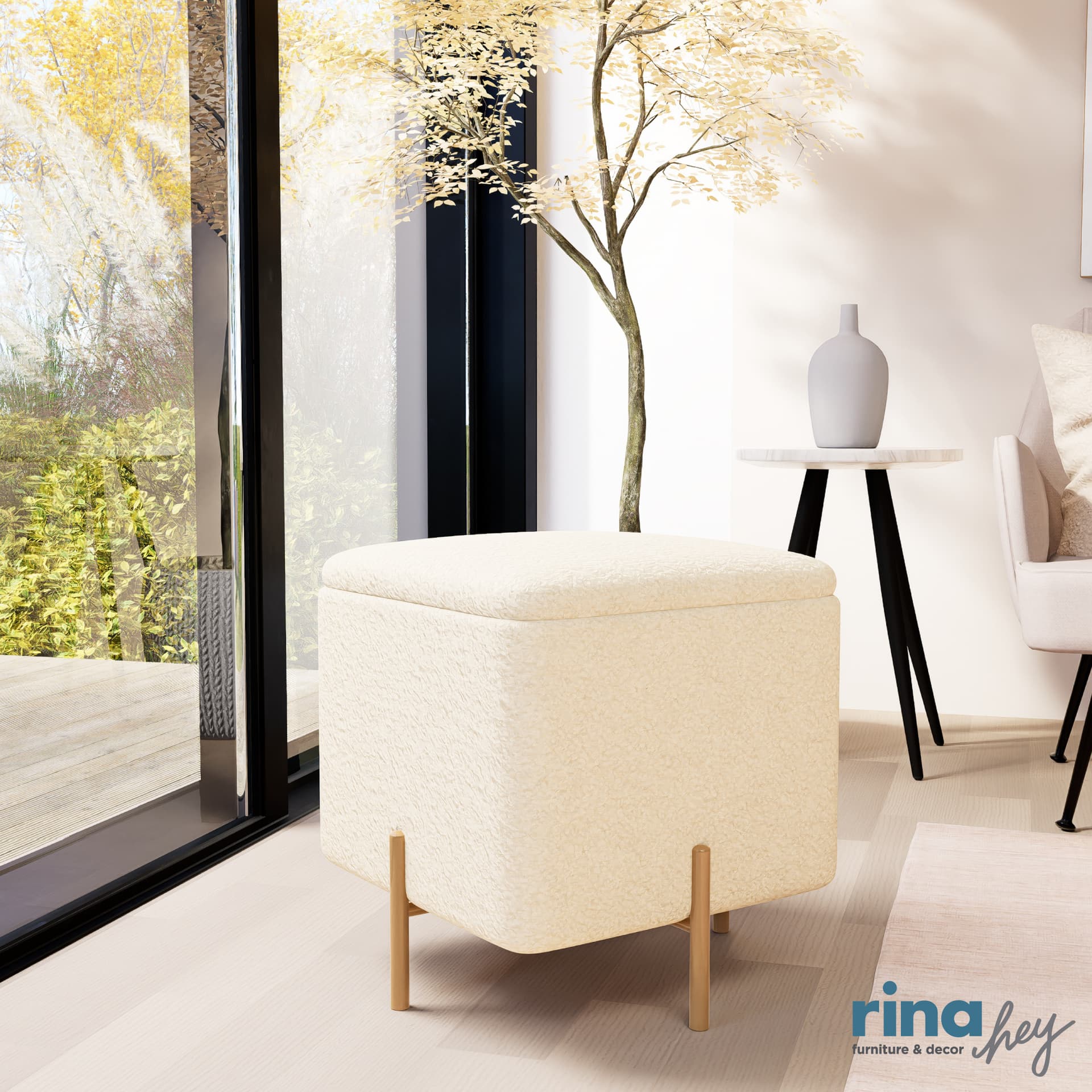 SQ/45,เก้าอี้สตูลพร้อมที่เก็บของ-6