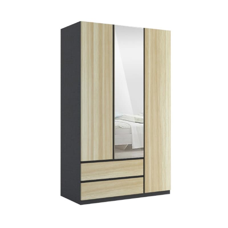 THE LINE/3,ตู้เสื้อผ้า 3 บานเปิด