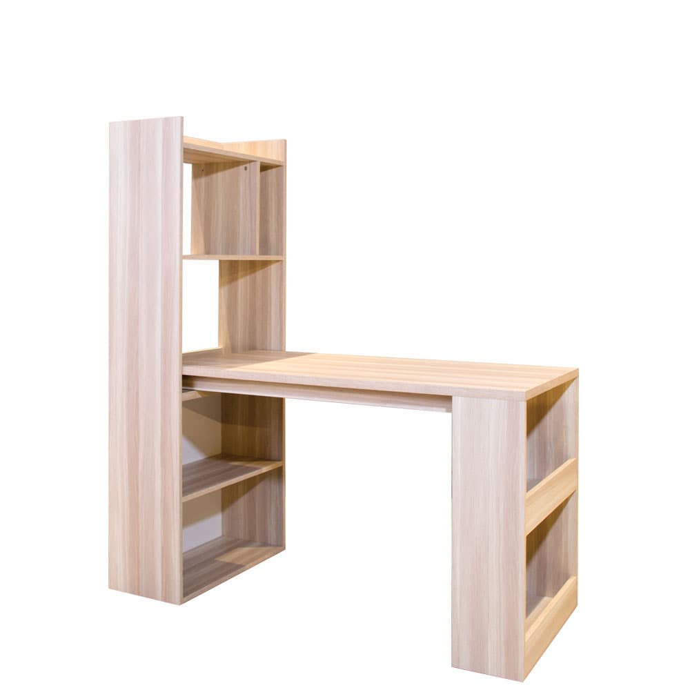 VOX/140,โต๊ะทำงานพร้อมชั้นวางหนังสือ