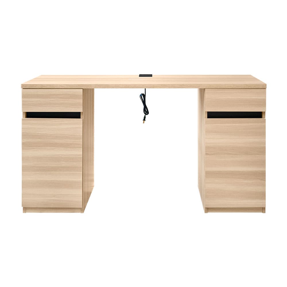 OWEN-C PLUS,โต๊ะทำงานพร้อมที่ชาร์จUSB+ปลั๊กไฟ-3