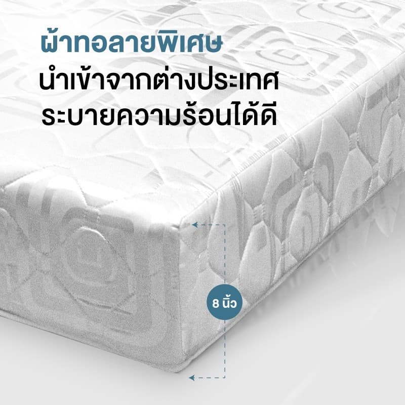 PROMO/180,ที่นอนสปริง 6ฟุต-2